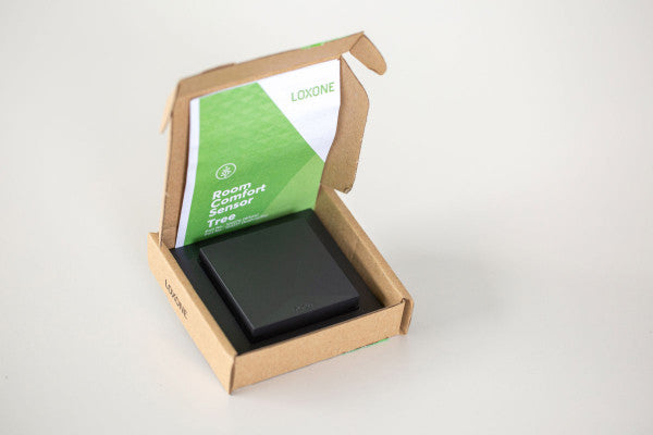 Raumklima Sensor Tree Anthrazit (CO2, Temperatur, Feuchte)